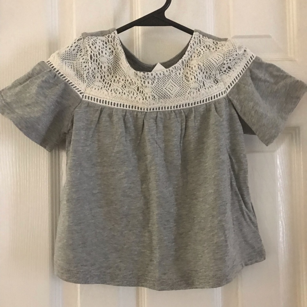 NWT Baby Gap Gray shirt size 2 years